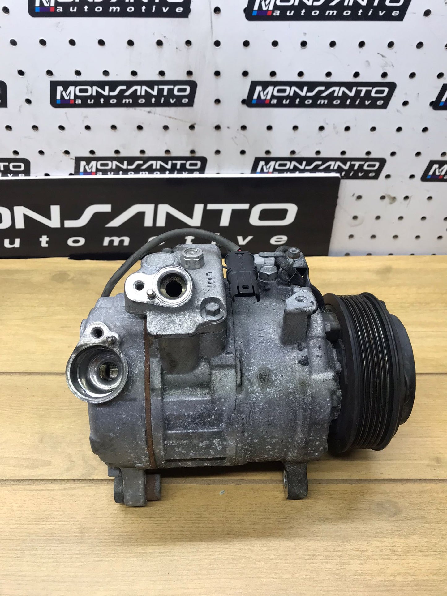 12-16 BMW 328I 428I F30 DENSO AC AIR CONDITIONING COMPRESSOR PUMP ASSEMBLY OEM SKU 1559