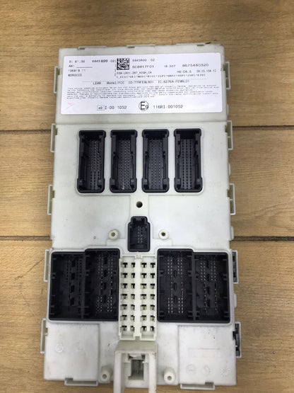 FEM 2015-2020 BMW 440I F36 FRONT BODY CONTROL MODULE OEM SKU 1604