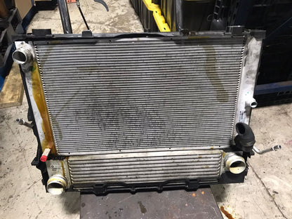 BMW 08-10 E60 535I NOT FAN ENGINE RADIATOR OIL COOLER CONDENSER INTERCOOLER OEM SKU 1617