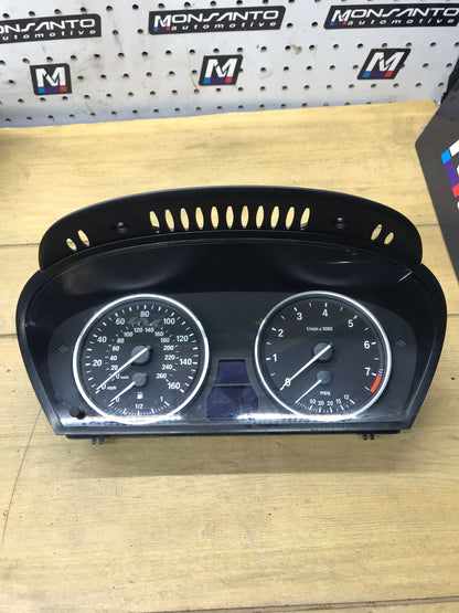 08-10 BMW 535I SPEEDOMETER INSTRUMENT CLUSTER ASSEMBLY OEM SKU 1625