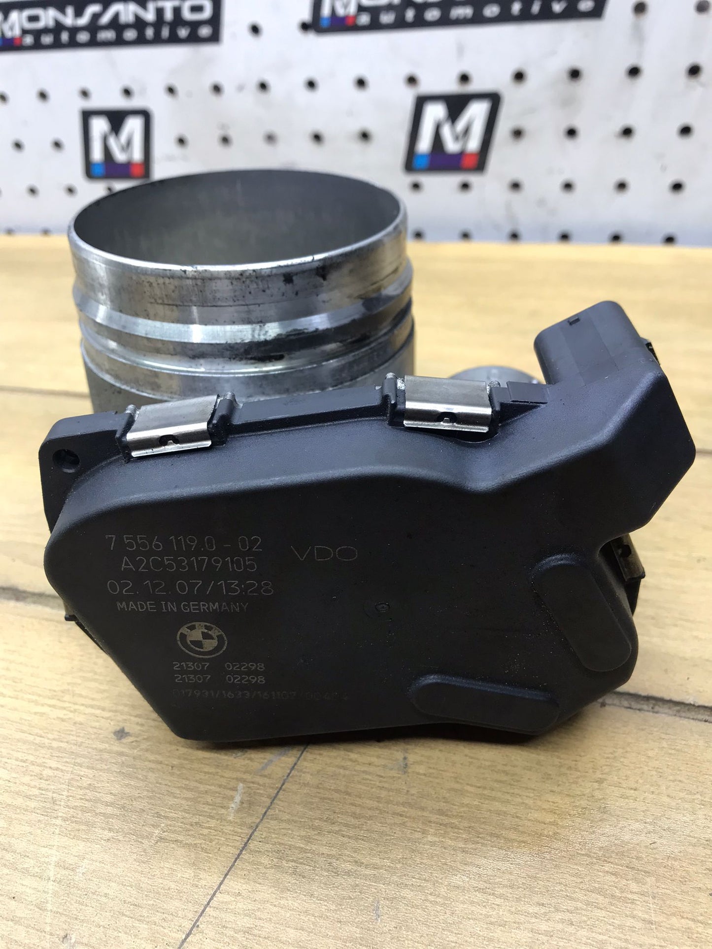 06-16 BMW E92 E90 E82 E60 335I 135I N54 ENGINE THROTTLE BODY OEM SKU 1633