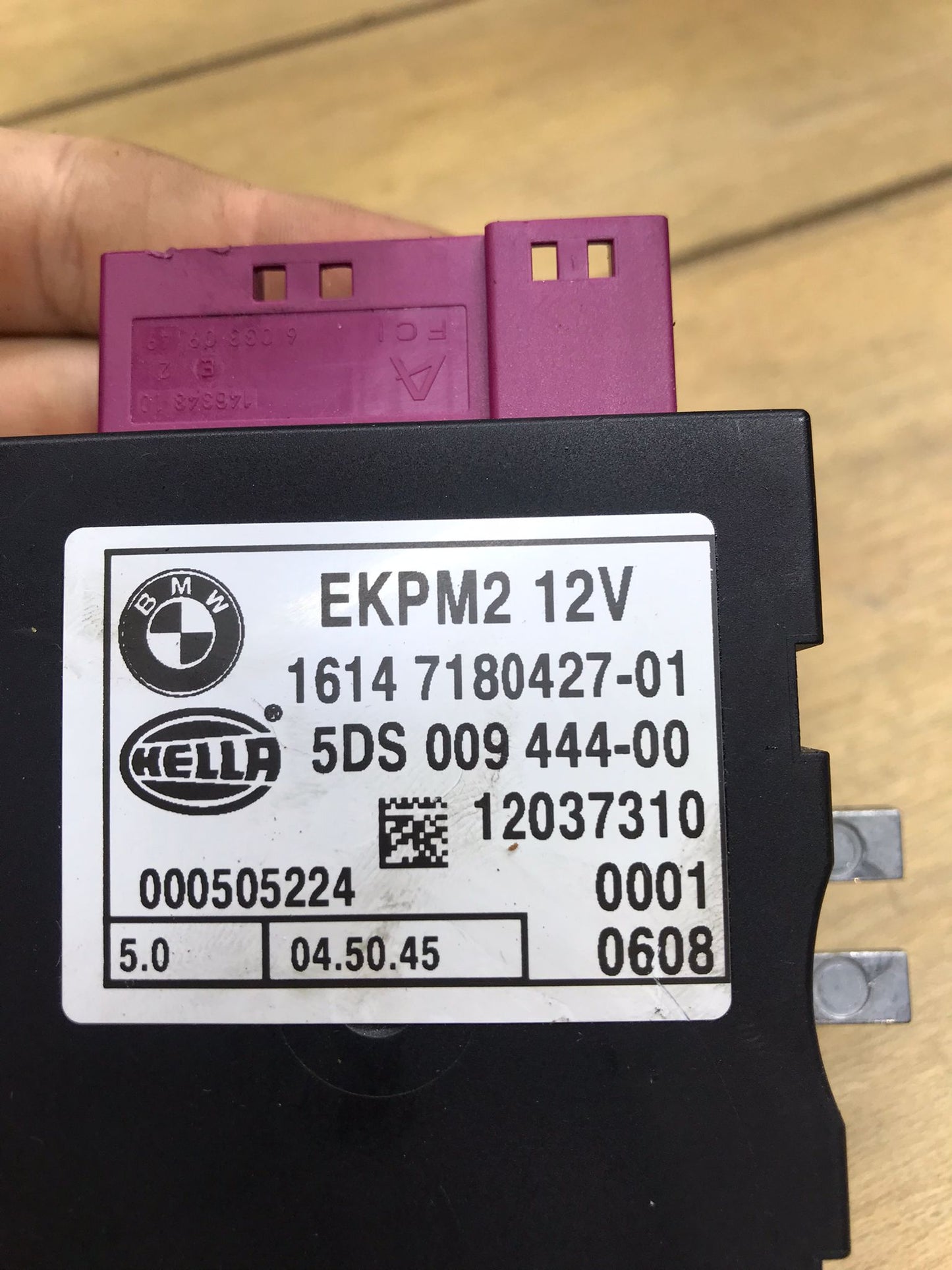 2006-2010 BMW E60 E70 E82 E90 E92 EKPM2 FUEL PUMP CONTROL SKU 1650