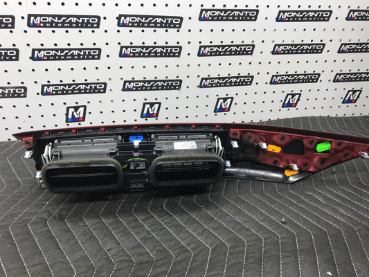 2012-2016 BMW 328I F30 CENTER DASH TRIM PANEL WITH AIR VENT OEM SKU 533