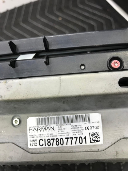 2012 - 2019 BMW OEM RADIO CD PLAYER RECEIVER HEAD UNIT HARMAN NBT EVO HU SKU 539