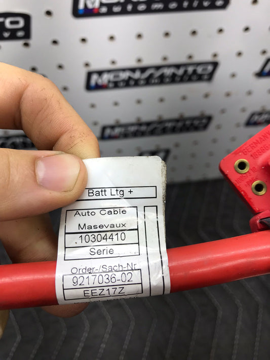 11-17 BMW F06 F07 F10 528I 535I 550I 640I 650I BATTERY POSITIVE CABLE TERMINAL SKU 652