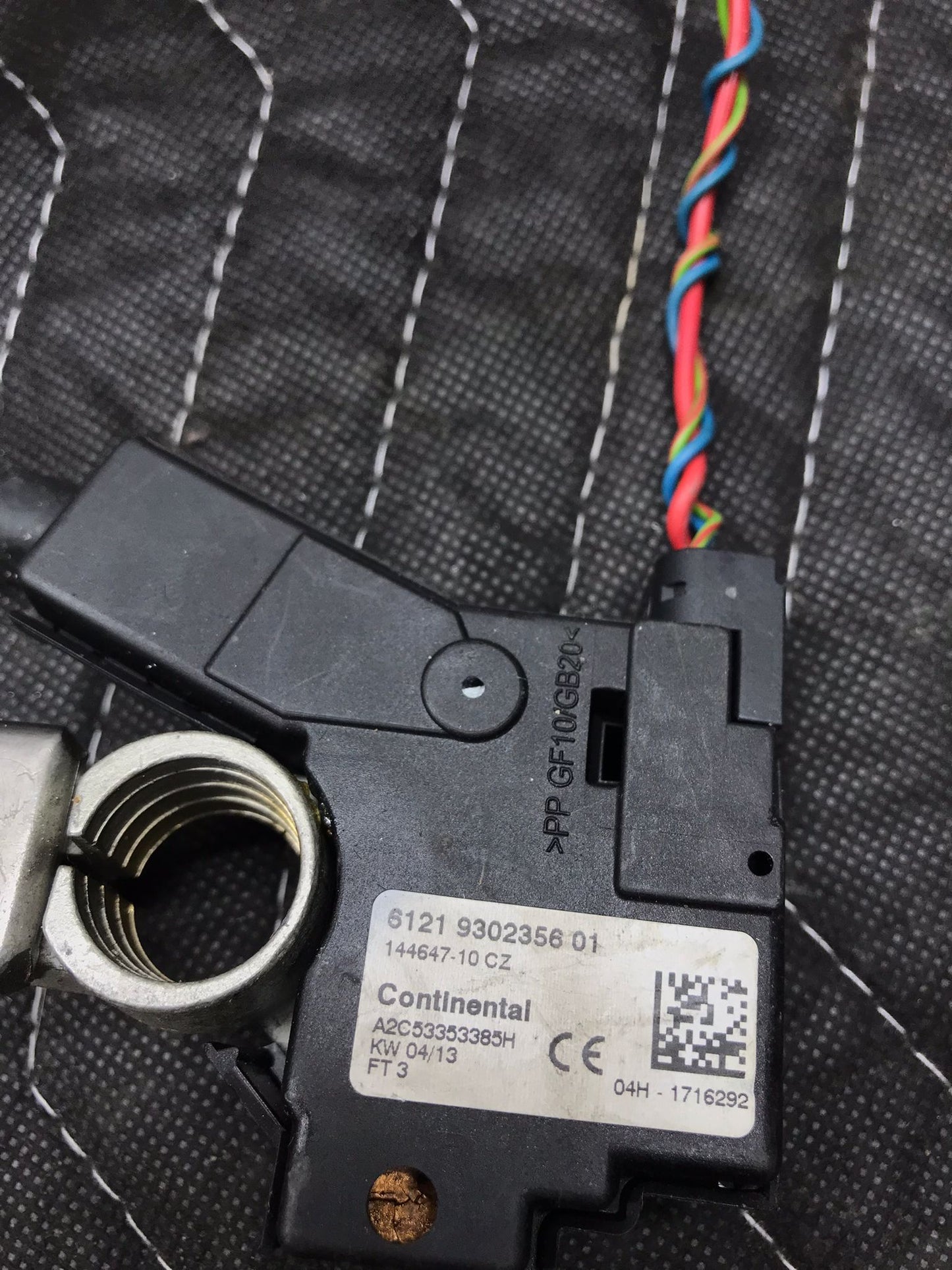 BMW F01F06 F07 F10 528I 535I 550I 650I 750I BATTERY NEGATIVE CABLE TERMINAL IBS SKU 659