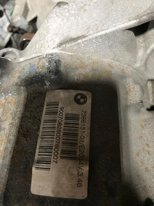 E90 E91 E92 E93 REAR AXLE DIFFERENTIAL CARRIER ASSEMBLY 3.46 RATIO OEM 07-10 BMW E90 E92 335 N54 SKU 710