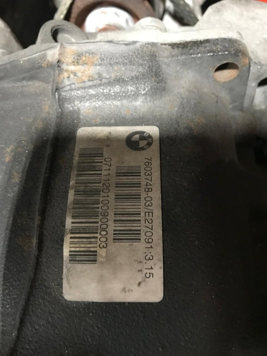 REAR AXLE DIFFERENTIAL CARRIER RATIO 3.15 BMW F30 F32 F33 F36  SKU 712