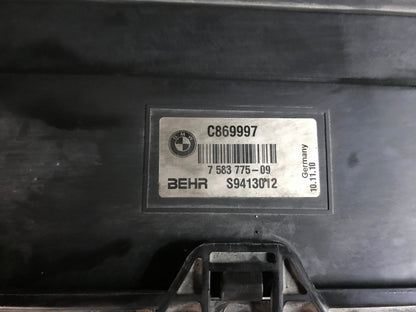 FRONT CLIP OIL COOLER, RADIADOR AND CONDENSATOR   ASSEMBLY OEM 11-16 BMW F10 535XI AWD  SKU 717