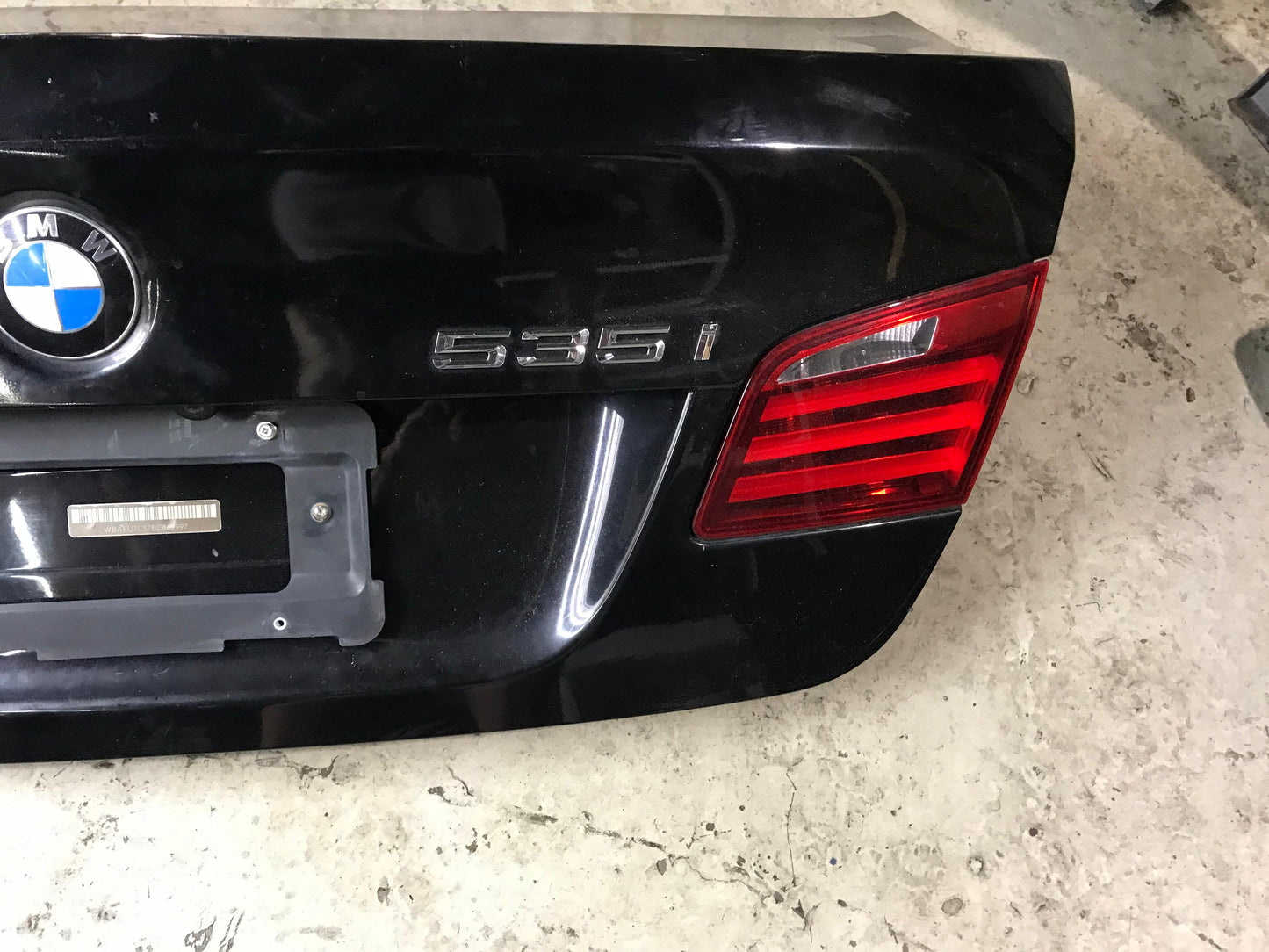 2011-2013 BMW 535I TRUNK DECK OEM  SKU 729