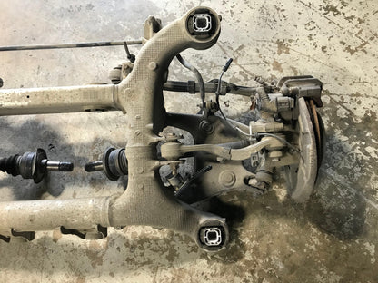 11-16 BMW F10 535XI X DRIVE COMPLETE REAR AXLE CARRIER SUBFRAME W/O DIFF SKU 750