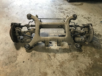 11-16 BMW F10 535XI X DRIVE COMPLETE REAR AXLE CARRIER SUBFRAME W/O DIFF SKU 750