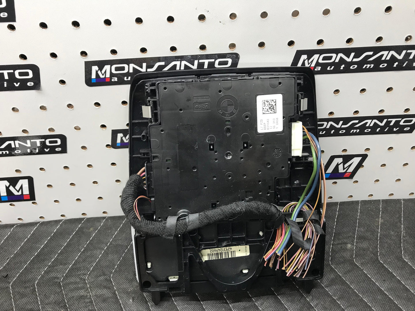 17-20 BMW 430IX F36 GRAN COUPE OVERHEAD CONSOLE DOME LIGHT SUNROOF SWITCH OEM SKU 754