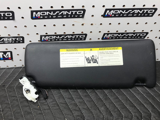 LEFT SUN VISOR / MIRROR 2012-2016 BMW 328I  OEM SKU 755