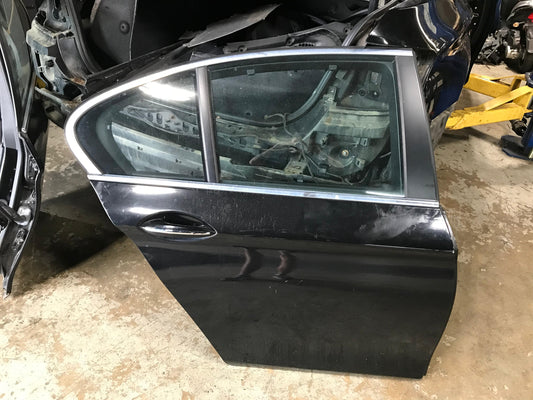 REAR DOOR RIGHT BMW 535 2011 F10 BLACK OEM  SKU 763