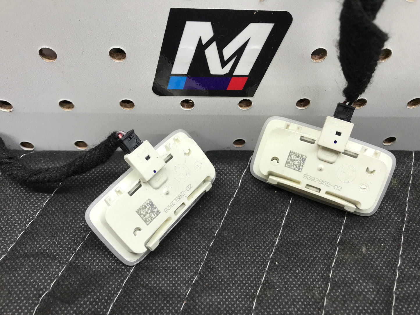 SUN VISOR MIRROR LIGHT LAMP OEM 17-20 BMW 430I 440I F36 SKU 772