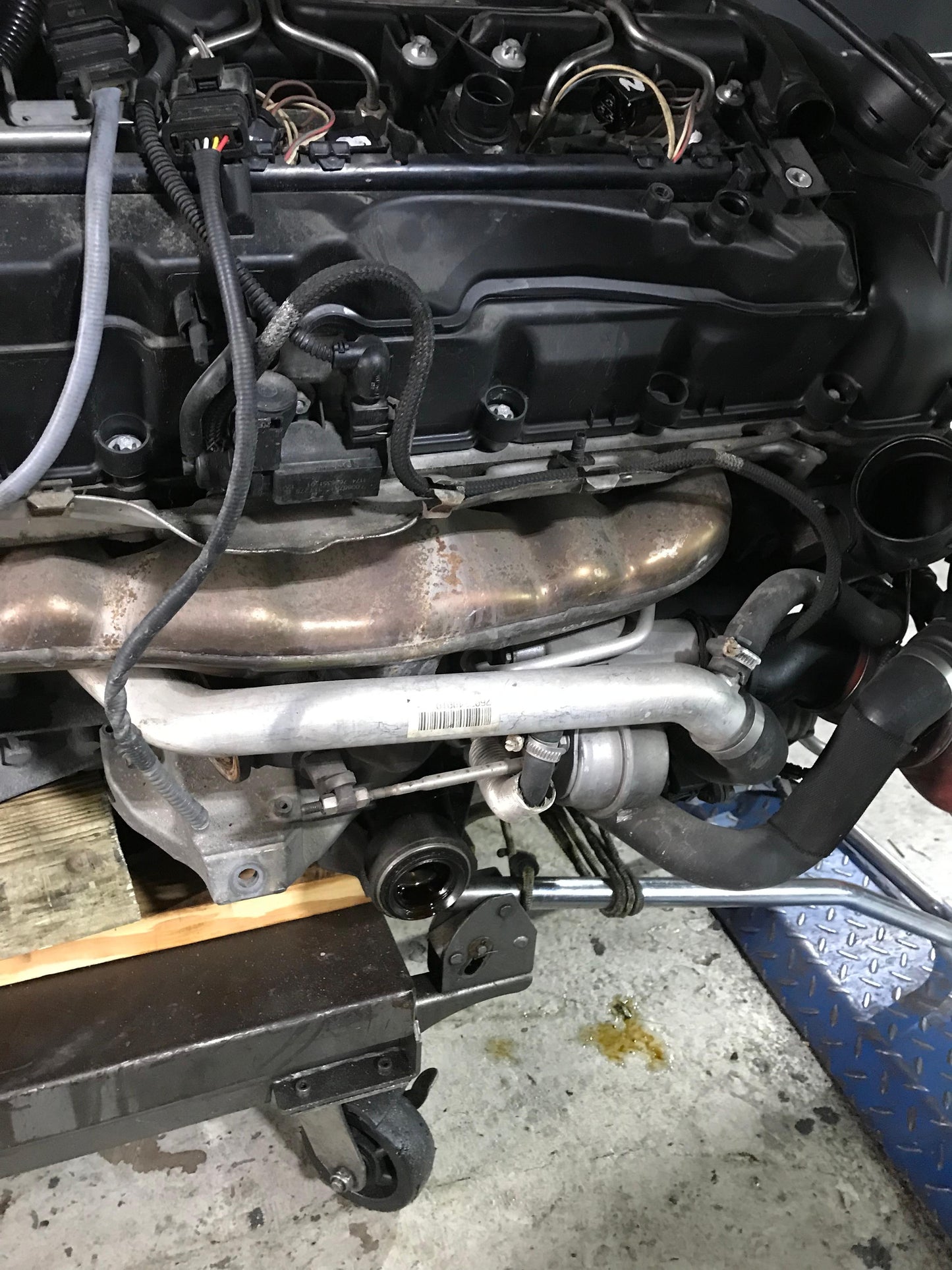 ENGINE DIFF LONG BLOCK BMW 535I 2011 F10  SKU 773