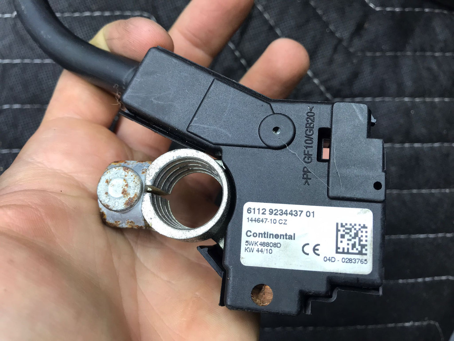 BATTERY NEGATIVE CABLE TERMINAL BMW F01 F06 F07 F10 528I 535I 550I 650I 750I  SKU 813