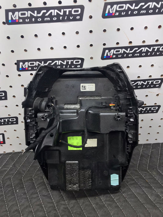 BMW 5 6 7 SERIES HEATED STEERING COLUMN BOTTOM TRIM PANEL SKU 825
