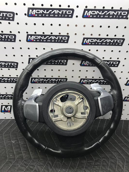 09-16 BMW E89 Z4 LEATHER SPORT STEERING W CONTROLS & PADDLES OEM SKU 845