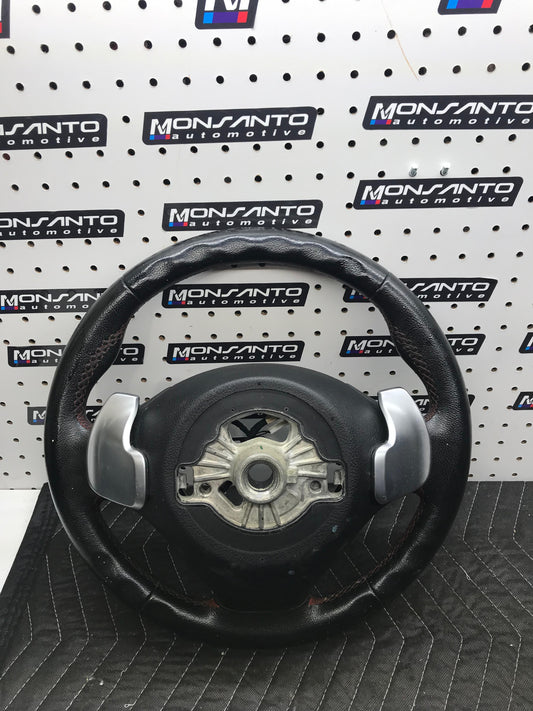 OEM 3-SPOKE LEATHER STEERING WHEEL BMW F30 F32 F33 F34 F36 2013-2019 SKU 855