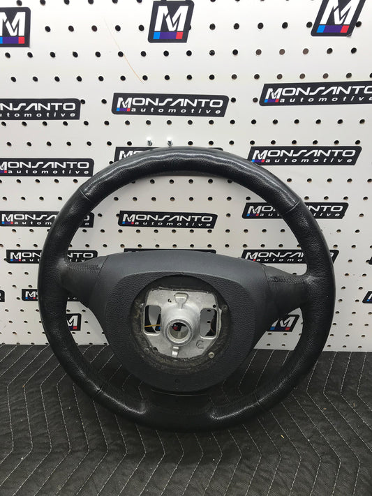 09-17 BMW F07 535I GT 740I DRIVER STEERING WHEEL NO BUTTON SWITCH OEM SKU 856