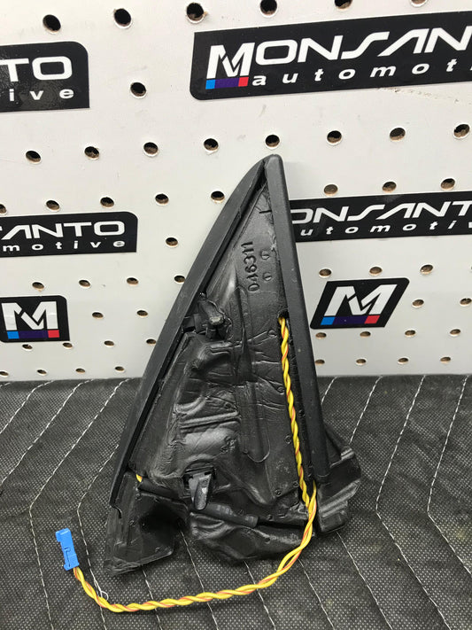 LEFT DRIVER FRONT DOOR MIRROR CORNER COVER W/ SPEAKER OEM 2015-2020 BMW 430I F36 SKU 865