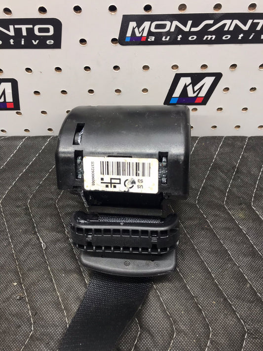 REAR LEFT SIDE SEAT BELT RETRACTOR BLACK OEM 14-20 BMW F33 428 435 440 F83 M4 SKU 878