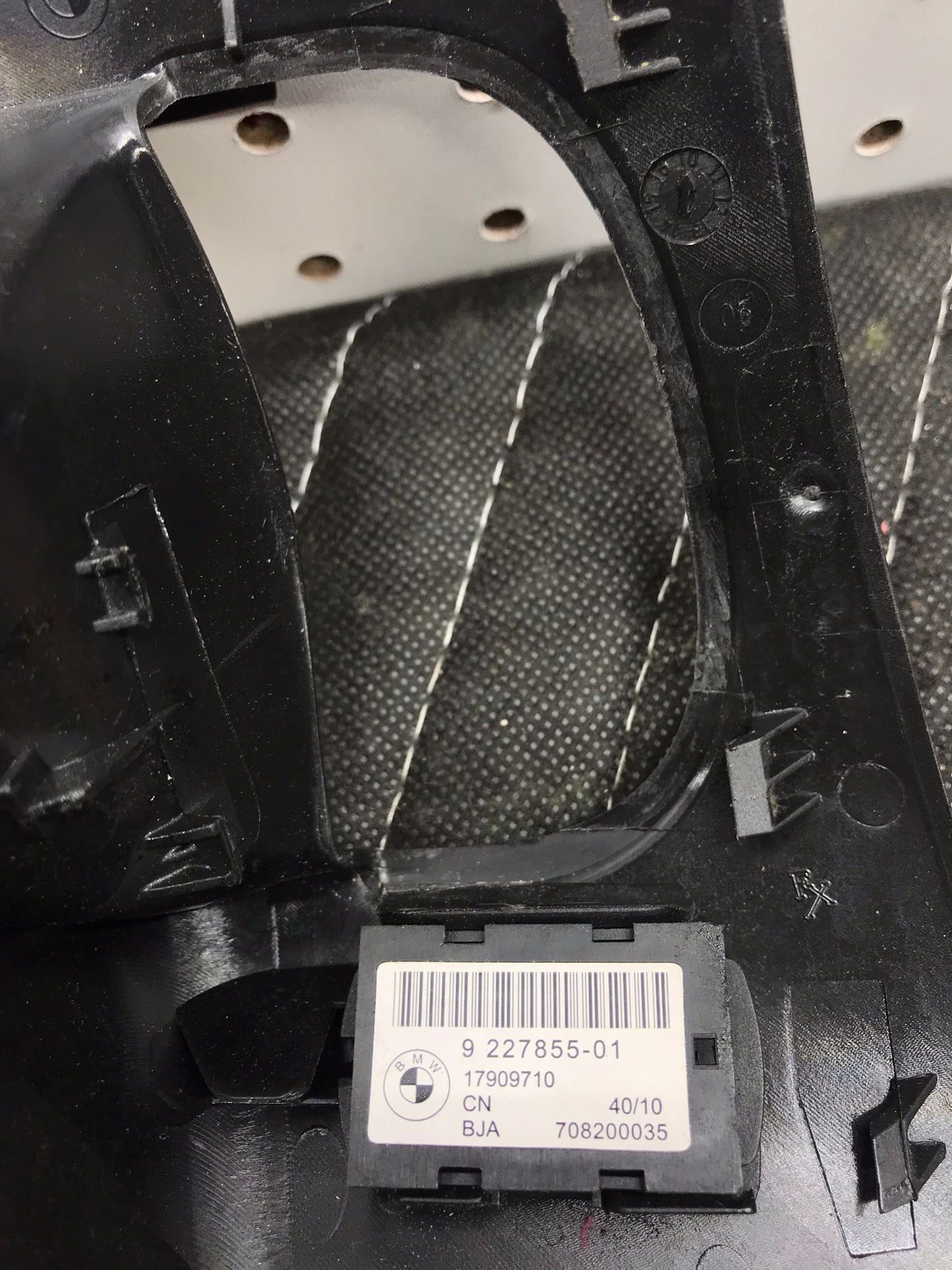 FRONT LEFT SIDE ADJUST LUMBAR SUPPORT SWITCH OEM 2014-2019 BMW 4 SERIES SKU 896