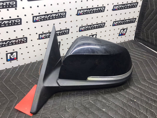 LEFT DRIVER POWER DOOR MIRROR  2012-2016 F30 328I 355I BMW SKU 921