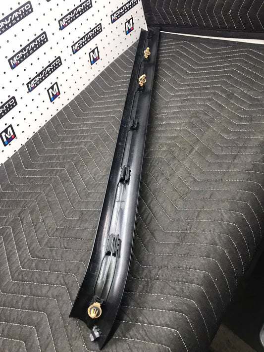 FRONT LEFT DRIVER SIDE DOOR ENTRANCE SCUFF PLATE TRIM OEM BMW E82 E88 128 135  SKU 928