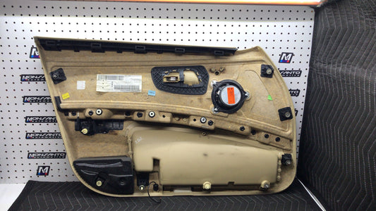 BMW 330 E90 2006-2011 REAR RIGHT PASSENGER SIDE INTERIOR DOOR CARD PANEL BEIGE OEM SKU 973