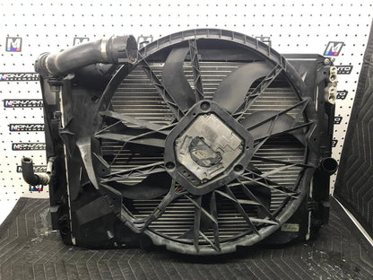 RADIATOR INTERCOOLER CONDENSER FAN COMPLETE OEM BMW E90 2006-2011  E82 E90 E91 E92 E93 N52  SKU 1031