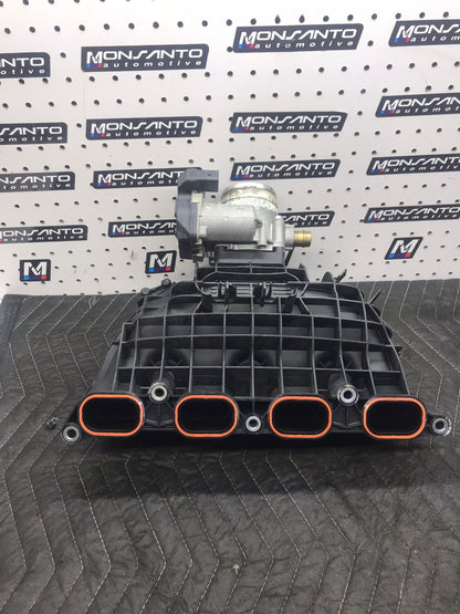 ENGINE INTAKE MANIFOLD W/ THROTTLE BODY OEM 12-18 BMW 2 3 4 5 X3 X4 X5 Z4 2.0L SKU 1046