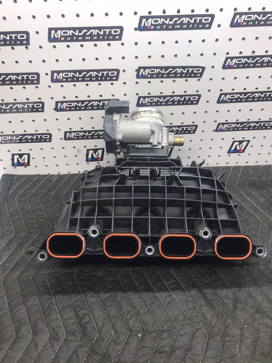 ENGINE INTAKE MANIFOLD W/ THROTTLE BODY OEM 12-18 BMW 2 3 4 5 X3 X4 X5 Z4 2.0L SKU 1046