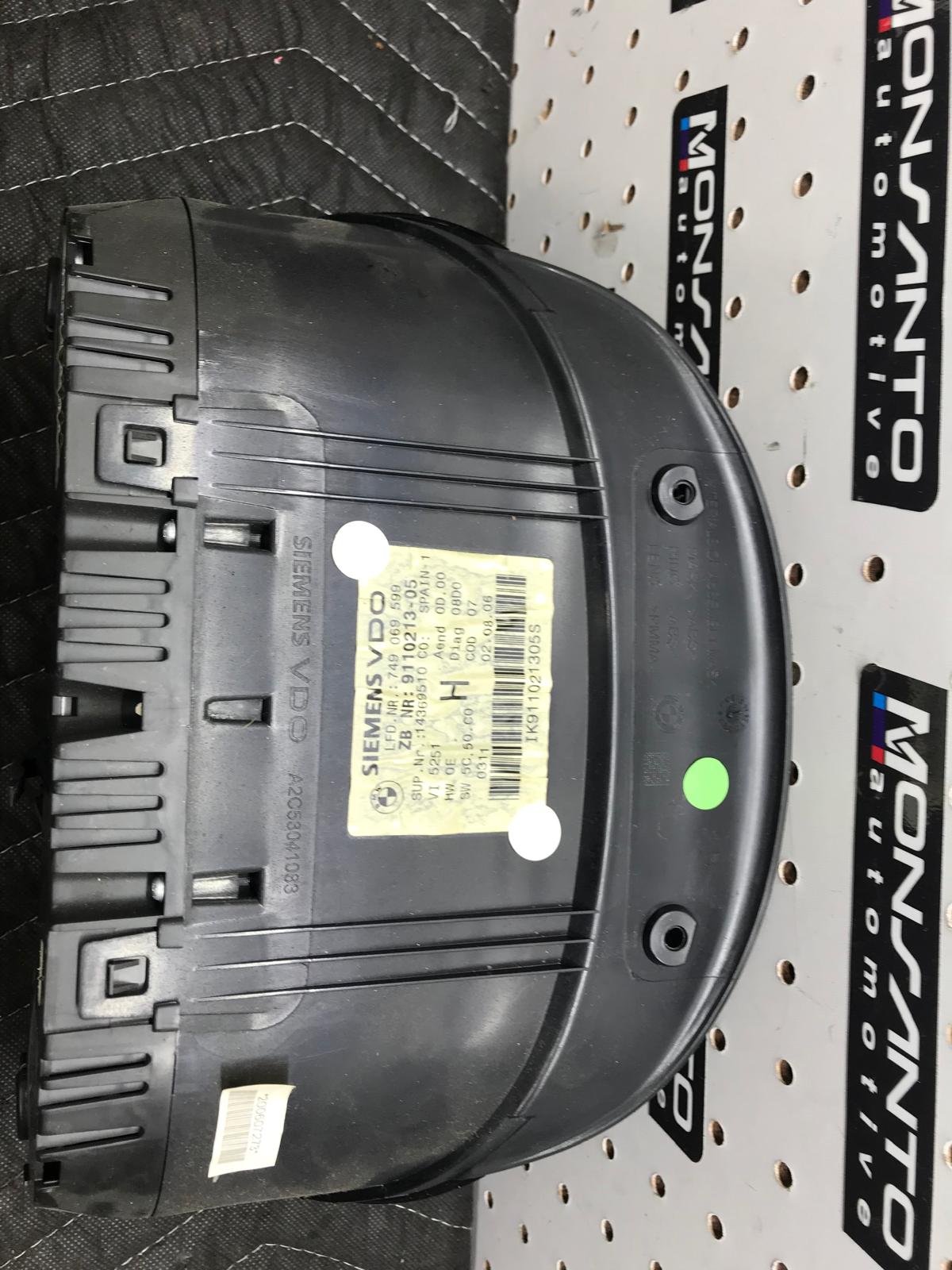 2006 BMW 325I 330I E90 AUTOMATIC SEDAN INSTRUMENT CLUSTER OEM SKU 1087