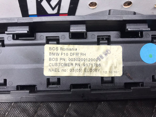 REAR RIGHT  QUARTER WINDOW SUN SHADE ROLLER 11 - 13 BMW 528I 535I SKU 1102