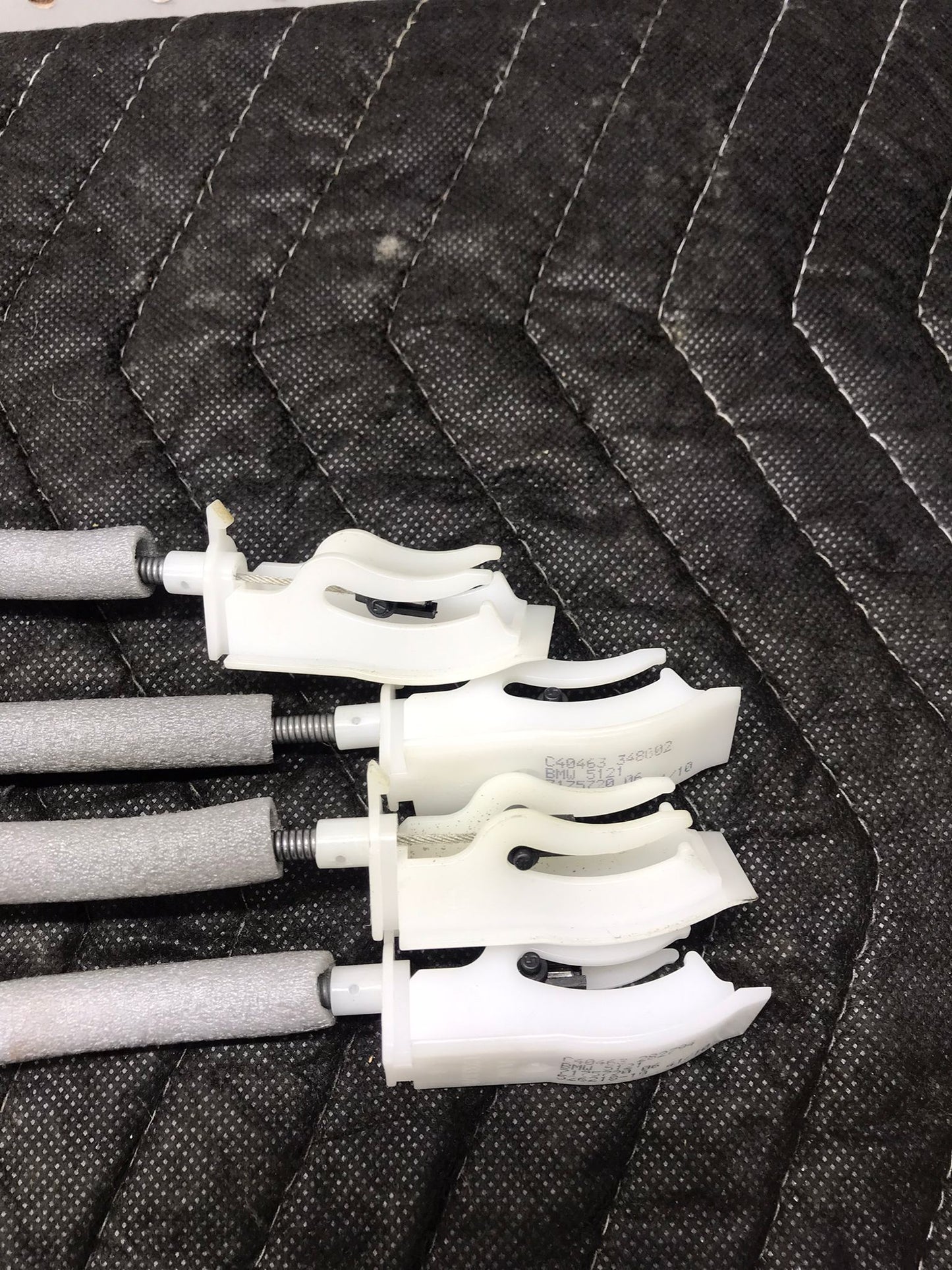 2013 BMW 528I SET OF FRONT/REAR DOOR OPEN RELEASE CABLES SKU 1103