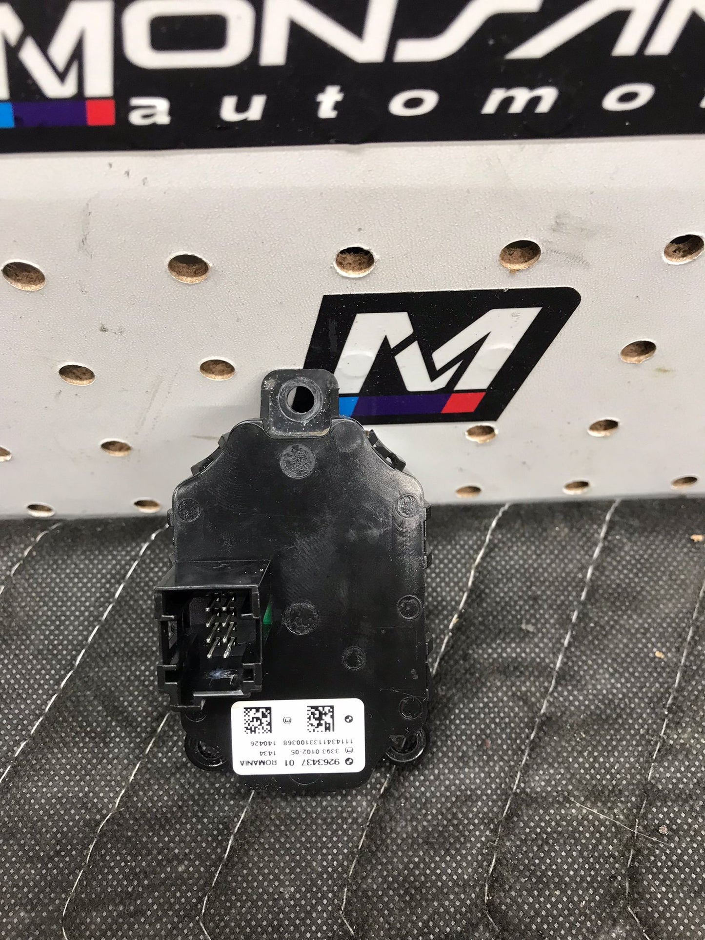11-16 BMW 528 535 5 SERIES F10 START STOP ENGINE BUTTON IGNITION SKU 1125
