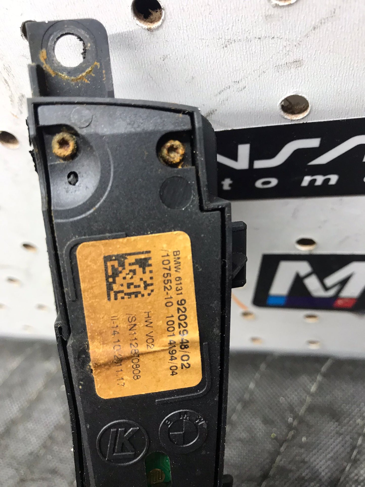 10-17 BMW 535I 640I 750I X3 X4 OPERATI DRIVING MODE SWITCH SKU 1155