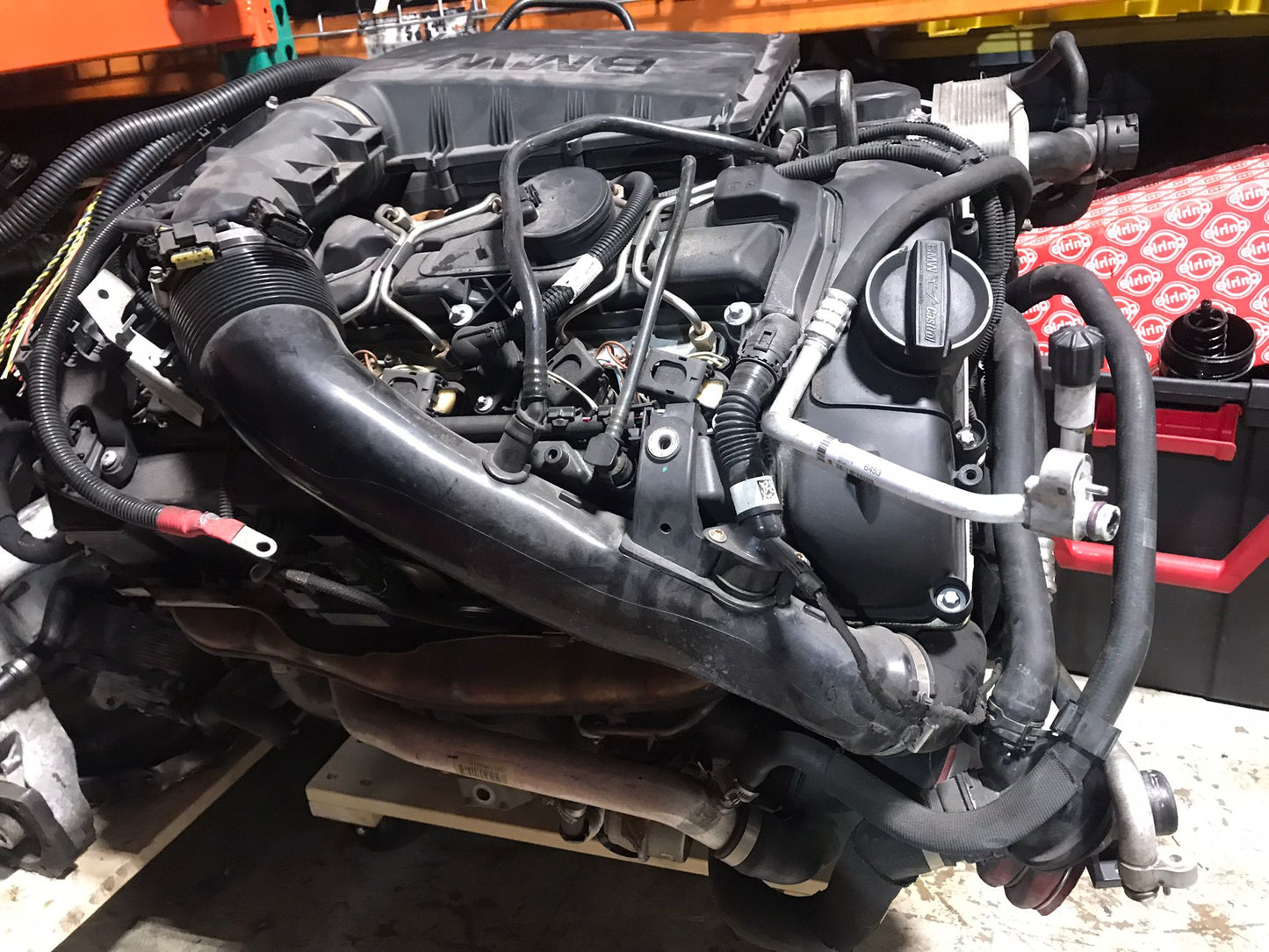 ENGINE BMW OEM N55 112.000 MILLAS  SKU 1182