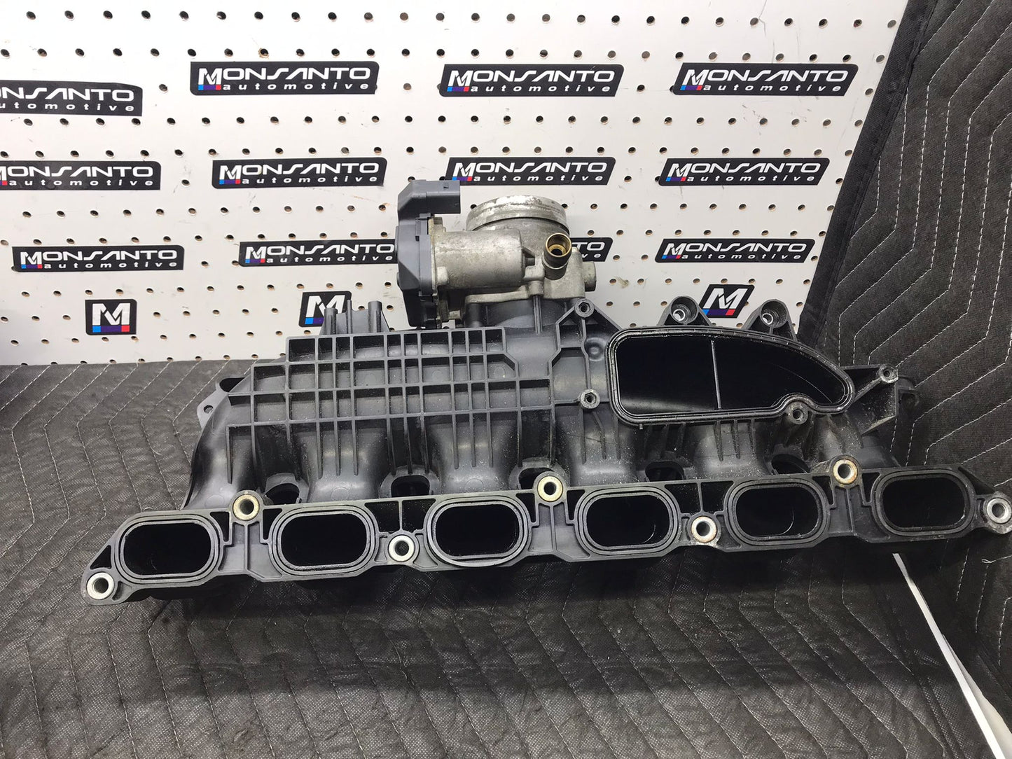 ENGINE INTAKE MANIFOLD TWIN POWER TURBO OEM 2011 - 2016 BMW 5 SERIES 535 3.0 N55 SKU 1208