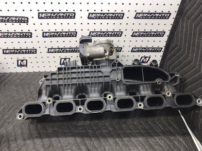 ENGINE INTAKE MANIFOLD TWIN POWER TURBO OEM 2011 - 2016 BMW 5 SERIES 535 3.0 N55 SKU 1208