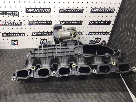 ENGINE INTAKE MANIFOLD TWIN POWER TURBO OEM 2011 - 2016 BMW 5 SERIES 535 3.0 N55 SKU 1208