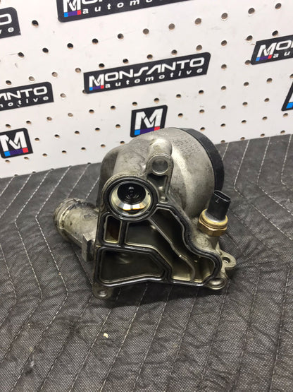 ENGINE OIL FILTER HOUSING COOLER 15-20 BMW F87 F80 F82 M2 M3 M4 S55  SKU 1213