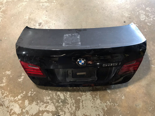 OEM 2011 - 2016 BMW F10 528I 535I 550I TRUNK LID BLACK OEM SKU 1217