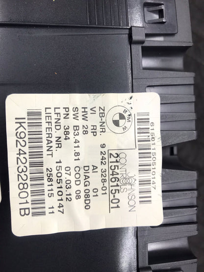 CLUSTER BMW SERIE 1 128I OEM 2012  SKU 1230
