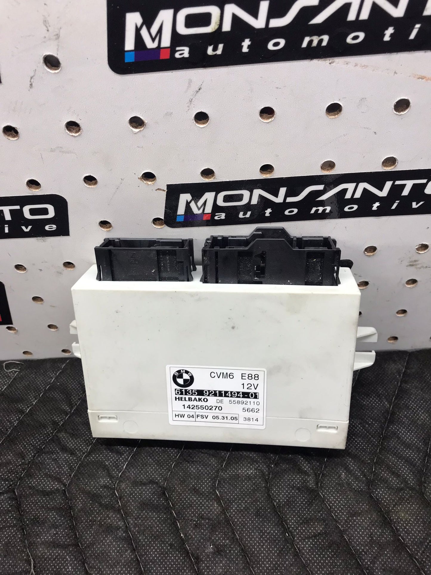 08-13 OEM BMW E88 128 135 CONVERTIBLE CVM6 ROOF FOLDING TOP MODULE  SKU 1269