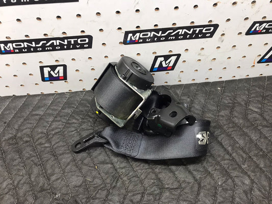 08-13 BMW E82 128 135 COUPE REAR  LEFT UPPER SEAT BELT RETRACTOR OEM SKU 1293