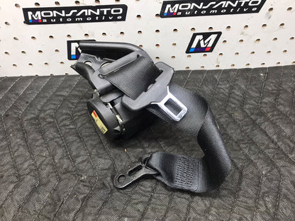 08-13 BMW E82 128 135 COUPE REAR  LEFT UPPER SEAT BELT RETRACTOR OEM SKU 1293